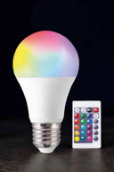 Renk Değiştirebilen Rgb Işıklı Led Ampul A+enerji 10 Watt Led Işık - 2