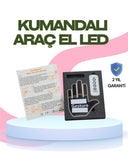 Yüksek Görünürlüklü Otomobil Işığı – 3 Modlu Led Arka Cam Aksesuarı, Pratik Ve Eğlenceli - 1