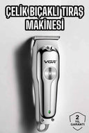 Tıraş Makinesi Profesyonel Tasarım Paslanmaz Çelik Bıçaklı - 1