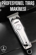 Tıraş Makinesi Güçlü Motor Şarjlı Uzun Pil Ömürlü - 1