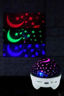 Yıldız Yansıtmalı Projeksiyon Gece Lambası Şarjlı Taşınabilir - 4