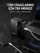 4 Portlu Gan Masaüstü Hızlı Şarj İstasyonu - 1