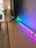 5 Metre Rgb Şerit Led 5050 Smd Uzaktan Kumandalı Renkli Dekoratif Led Aydınlatma Seti - 4