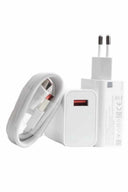 Beyaz Ultra Plus Hızlı Şarj Seti Şarj Adaptörü Ve Kablosu 67w - 2