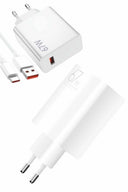 Beyaz Ultra Plus Hızlı Şarj Seti Şarj Adaptörü Ve Kablosu 67w - 3