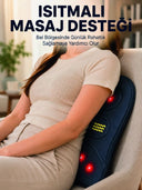 Titreşimli Isıtmalı Sırt Ve Bel Masaj Minderi Ergonomik Tasarım - 1