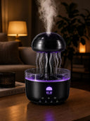 Rgb Işıklı Denizanası Hava Nemlendirici Ultrasonik Buhar Makinesi 2h 4h 8h Zamanlayıcılı - 4