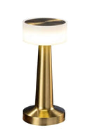 Kablosuz Renkli Masa Ve Gece Lambası Altın Rengi Dokunmatik Led Lamba - 3