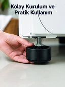 4 Adet Titreşim Önleyici Çamaşır Makinesi Ayak Pedi - 1