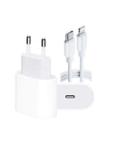 Type-c To C Kablolu 35w Hızlı Şarj Başlığı Set - 2