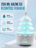 Şans Ağacı Led Işıklı Ultrasonik Buhar Makinesi Esansiyel Yağ Aroma Yayıcı - 1