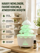 Şans Ağacı Led Işıklı Ultrasonik Buhar Makinesi Esansiyel Yağ Aroma Yayıcı - 4