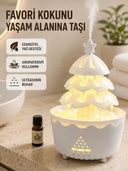 250 Ml Şans Ağacı Hava Nemlendirici Çok Renkli Işıklı Aroma Cihazı - 1