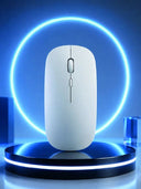 Şarjlı Wireless Mouse Bluetooth Çift Modlu Sessiz Yüksek Hassasiyetli Fare - 2