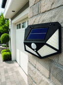 Solar Led Bahçe Aydınlatma Lambası 3 Işık Modlu Sensörlü Duvar Tipi Dış Mekan - 2