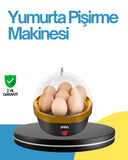 7 Yumurta Kapasiteli Yumurta Pişirme Makinesi Rafadan Orta Ve Katı - 1