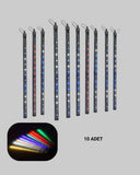 Dekoratif Ortam Aydınlatması Rgb Led 10’lu Çubuk Seti - 4