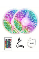 10m Şerit Led İç Mekan Renkli Rgb Şerit Led Kumandalı - 2