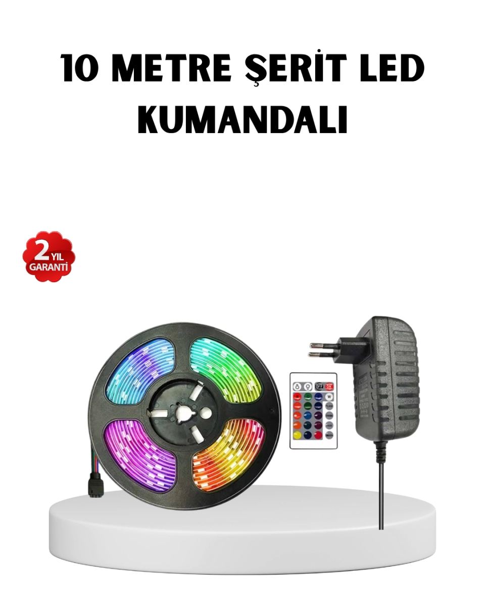 Renkli Smart Led Şerit – Suya Dayanıklı, Esnek, Enerji Tasarruflu