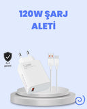 120 Watt Turbo Şarj Cihazı Redmi Note 10 11 12 Uyumlu - 1