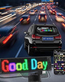 Rgb Led Yazı Paneli Telefon Kontrollü Kayan Yazı Animasyonlu Ekran - 1