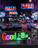 Rgb Kayan Yazı Led Panel Telefon Kontrollü Animasyonlu Akıllı Ekran - 1