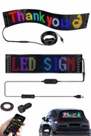 Cama Yapışan En Büyük Boy 16x96 Telefon Kontrollü Led Ekran Digital Araba Yazısı - 2