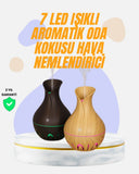 Led Işıklı Ultrasonik Oda Nemlendirici Ve Uçucu Yağ Difüzörü - 1
