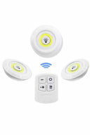 Dolap Işığı Mutfak Rafı Işığı Uzaktan Kumandalı 3 Lü Spot Led Lamba - 4