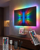 Rgb Led Strip 5 Metre Kumandalı 5050 Şerit Led Dekorasyon Işığı - 1