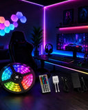 5 Metre Rgb Led Şerit Kumandalı 5050 Renk Değiştiren Led Strip - 1