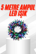 Renk Pilli Led Işık Çok Fonksiyonlu Enerji Tasarruflu 5 Metre - 1