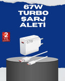 67 Watt Turbo Charge Başlık Vivo Y20 Y35 Y55 Uyumlu - 1