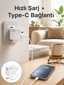 67 Watt Hızlı Şarj Aleti Poco F2 F3 F4 Uyumlu Yeni Nesil - 1