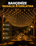 Led File Işık Dekoratif Ağ Led Aydınlatma İç Mekan Balkon Bahçe Süsü Yeni Nesil - 1
