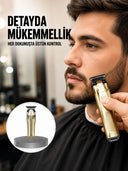 Usb Şarjlı Saç Sakal Kesme Makinesi Hassas Detay Kesim İçin Yeni Nesil - 1
