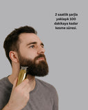 Usb Şarjlı Saç Sakal Kesme Makinesi Hassas Detay Kesim İçin Yeni Nesil - 4