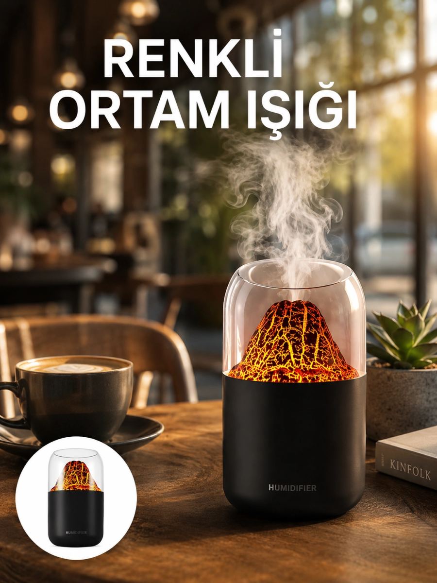280 Ml Kapasiteli Aromaterapi Cihazı Yeni Nesil