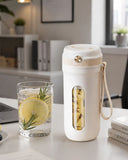 Usb Şarjlı Mini Smoothie Blender Pratik Meyve Karıştırıcı 350 Ml - 1