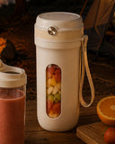Kablosuz Taşınabilir Blender Güçlü Motorlu Meyve Sıkıcı Ve Smoothie Hazırlayıcı - 1