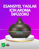 Zamanlayıcılı Ve Otomatik Kapanmalı Aromaterapi Nemlendirici Difüzör - 1
