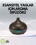 7 Renk Işıklı Ultrasonik Hava Difüzörü – Sessiz Ve Güvenli Kullanım - 1