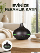 7 Renk Işıklı Ultrasonik Hava Difüzörü – Sessiz Ve Güvenli Kullanım Yeni Nesil - 1