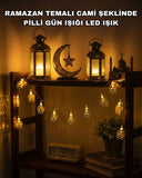 Ramazan Ve Bayram Dekoratif Led Işık Cami Figürlü Sıcak Sarı Aydınlatma - 1