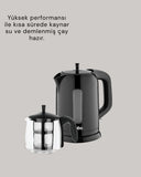 Cam Demlikli 20 Bardak Kapasiteli Elektrikli Çaycı - 4