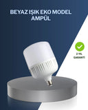 Uzun Ömürlü Şarjlı Led Ampul 30 Watt Güçlü Aydınlatma - 1
