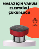 Taşınabilir Elektrikli Kupa Terapisi Masaj Cihazı Boyun Sırt Bacak - 1