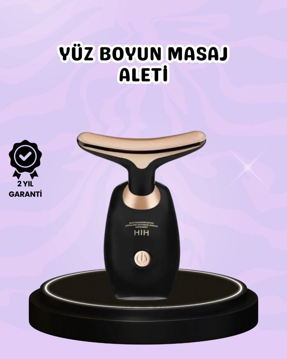 Kolajen Destekli Yüz Lifting Cihazı – Sessiz Titreşim Teknolojisi