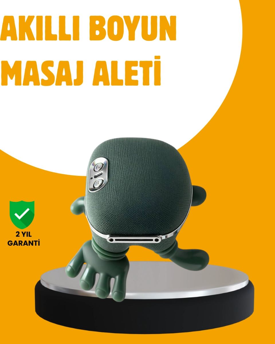 Yeni Nesil Isı Destekli Boyun Masaj Aleti Derin Rahatlama