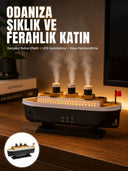 Ultra Sessiz Titanik Gemi Led Işıklı Aroma Difüzörü Oda Nemlendirici Yeni Nesil - 1